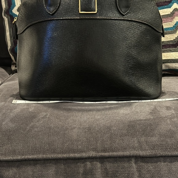 Rare Nina Ricci Vintage Leather Authentic Satchel Shoulder Bag 13x10x5 - Picture 7 of 10